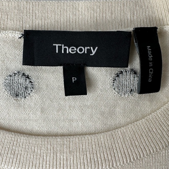 Theory Polka Dot Sweater. Size P - Picture 5 of 5